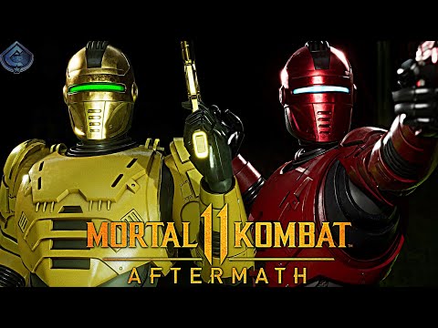 Mortal Kombat 11 Online - SEKTOR AND CYRAX ROBOCOP DESTROY A TEABAGGER!