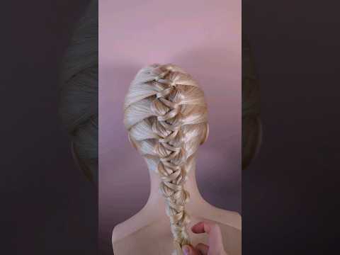 Mermaid french braid 🧜🏻‍♀️ #hairtutorial #hairstyle