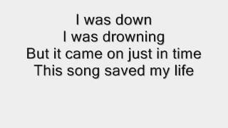 Simple Plan - This Song Saved My Life lyrics