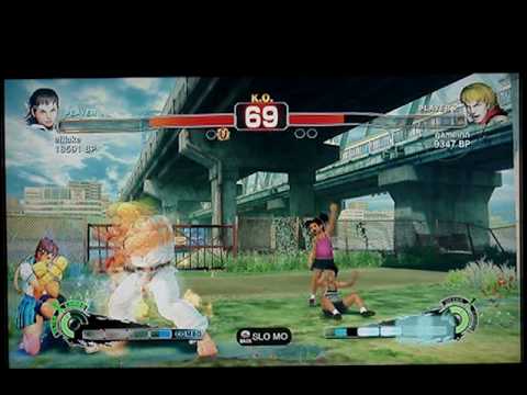 SSF4: Uryo (Sakura) vs gameinn (Ken) - Japanese XBL ranked