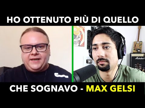 Max Gelsi - HO OTTENUTO PIÙ DI QUELLO CHE SOGNAVO - Podcast Chitarra da Bar