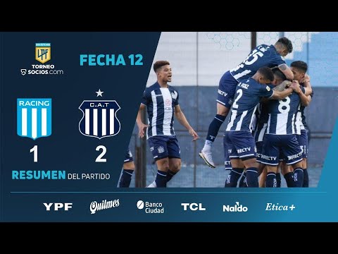 #TorneoSocios | Fecha 12 | resumen de Racing - Talleres