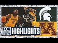No 10 Michigan State Spartans Vs Minnesota Golden Gophers Highlights FOX College Hoops