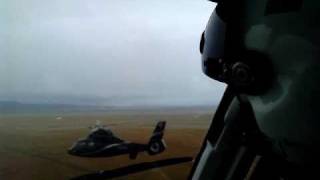 preview picture of video 'Formation flight with helicopters in Iceland'