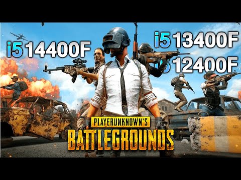 i5 14400F vs i5 13400F vs i5 12400F - RTX 5060 - PUBG - January 2026