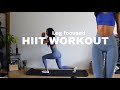 10 min calorie burner I Leg focused HIIT workout