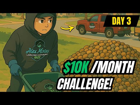 Day 3 of My $10K Lawn Care Challenge – I Undersold This Job