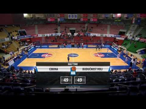 ABA Liga 2016/17 highlights, Round 21: Cibona - Budućnost VOLI (6.2.2017)