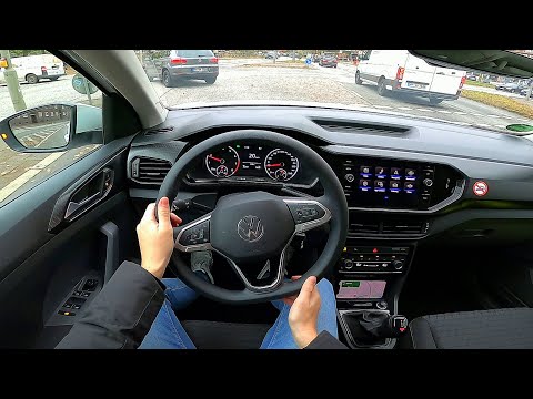 2021 Volkswagen T-Cross 1.0 TSI - POV test drive