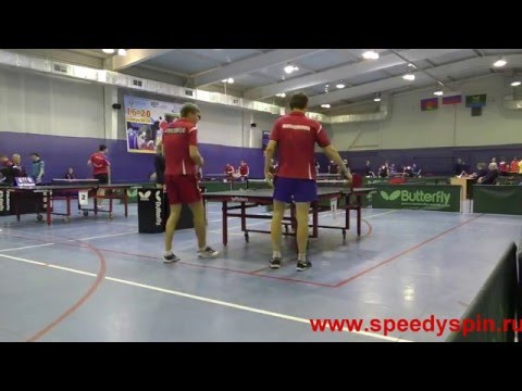 Double Sidorenko - Balanchuk. Russian Youth Table Tennis Championship 2015. FHD