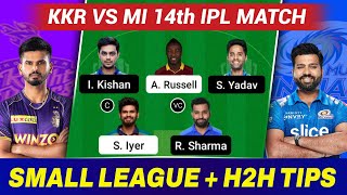 KOL vs MI Dream11 Team | KOL vs MI Dream11 Team Prediction | MI vs KOL Dream11 IPL 2022.