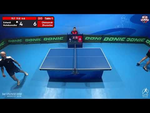 23:30 Evhenii Holoborodko 3-0 Oleksandr Zhuravlov West 5 WIN CUP 23.11.2022 | TABLE TENNIS WINCUP