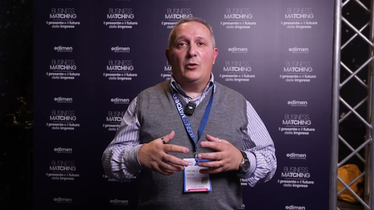 Intervista a Stefano Frisoli di Caritas - Business Matching 2024