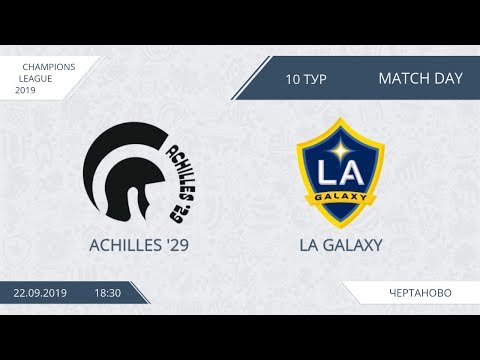 AFL19. Champions League. Day 10. Achilles'29 - La Galaxy.