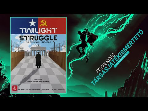 #307. Twilight Struggle | Egyperces társasjátékismertető - Game-Obscura