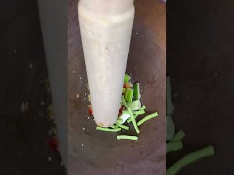 CÁCH LÀM SOMTAM CHUẨN VỊ THÁI LAN TẠI GIA