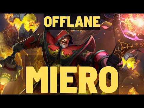 3️⃣ Miero Warlock Offlane Player Perspective 🔥 | 7.34 Full Gameplay #dota2