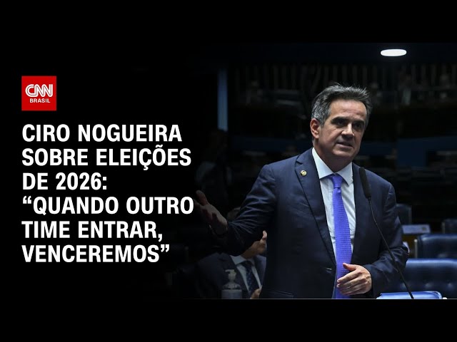 “Quando outro time entrar, venceremos eleição”, diz Ciro Nogueira após visitar Bolsonaro | CNN 360º