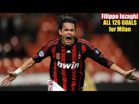 Filippo Inzaghi ◉ All 126 Goals for Milan.