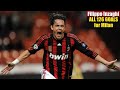 Filippo Inzaghi All 126 Goals For Milan