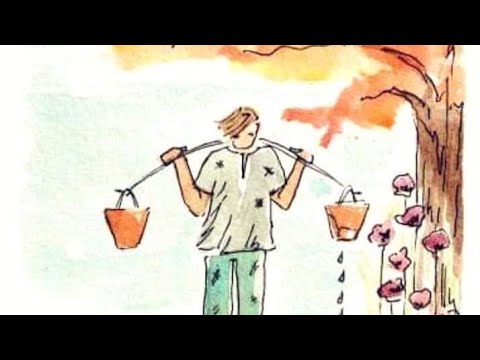 A LIÇÃO DO BALDE FURADO. CONTO BUDISTA!