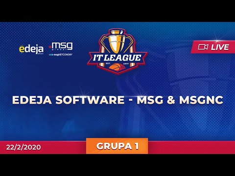 IT LIGA, 11. KOLO, GRUPA 1,  EDEJA SOFTWARE - MSG&MSGNC