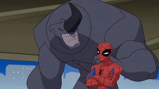 Spider-Man And Rhino Team Up | Spectacular Spider-Man Season 2