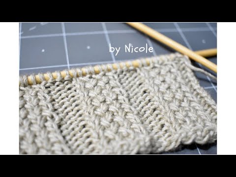 Model tricotat simplu si usor