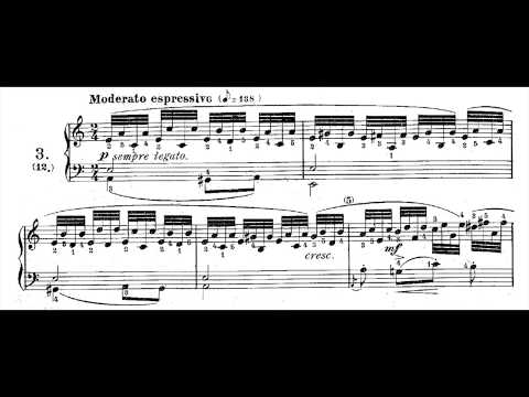 J.B. Cramer Fifty Selected Piano Studies No. 3