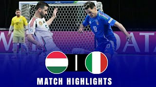 Italy vs Hungary  - UEFA Futsal Euro 2026  - Match Highlights  
