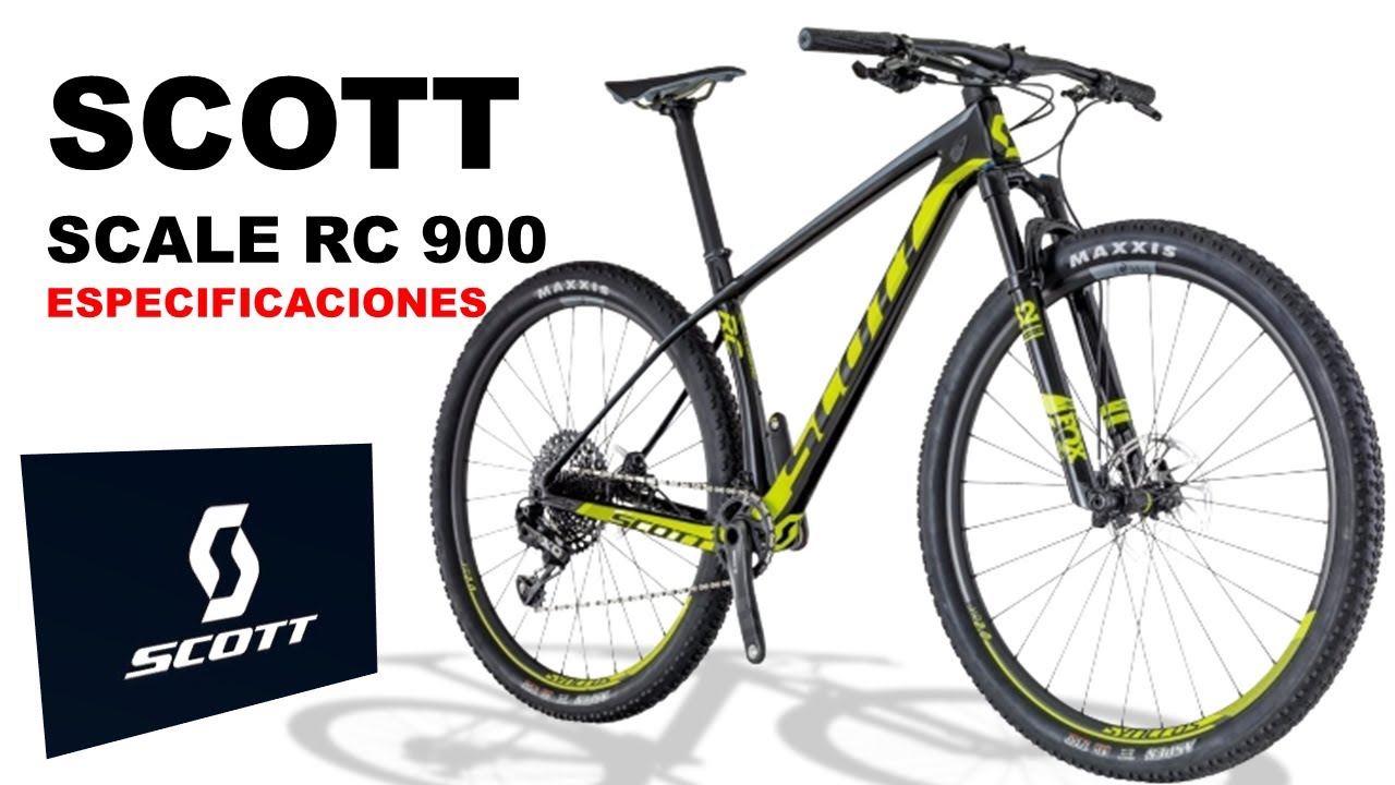 SCOTT SCALE  RC 900 Pro BICICLETA  MTB  Especificaciones │ Consejos de ciclismo MTB
