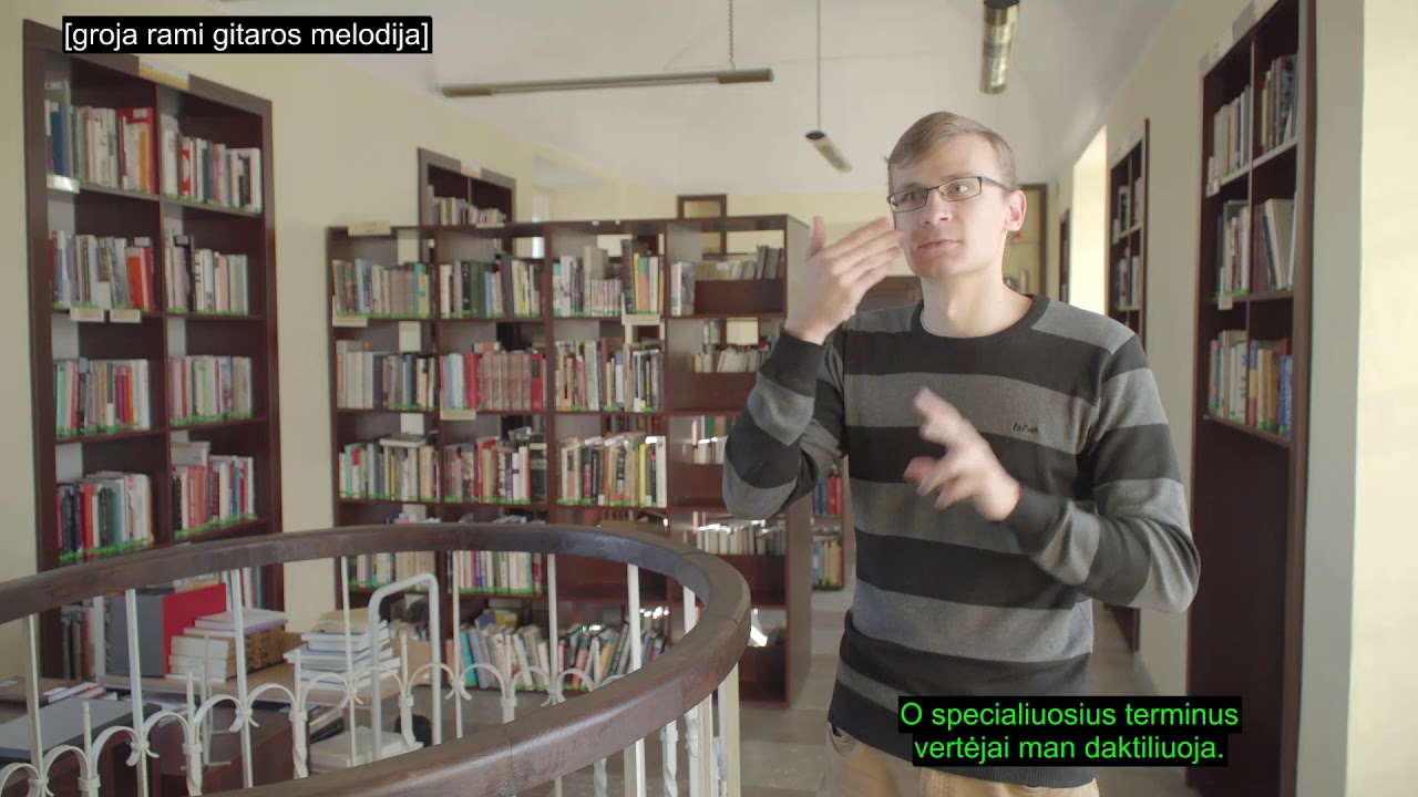 Kurčiasis Gediminas Poškus, Vilniaus universiteto geografijos studentas: „Reikia pastangų ir viskas pavyks!“