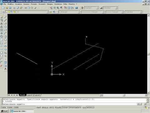 Video Corso Autocad 2004 Entry Level Parte 1   Lezione1 - Clip 04 di 101 Come cancellare