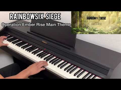Operation Ember Rise - Theme Song OST(piano & guitar cover) - Rainbow Six Siege Soundtrack