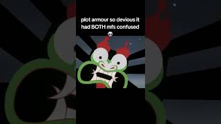 Plot Armor So Thick even the MC is FLABBERGASTED😭🤣 #shorts, #samurai, #samuraijack, #cartoon