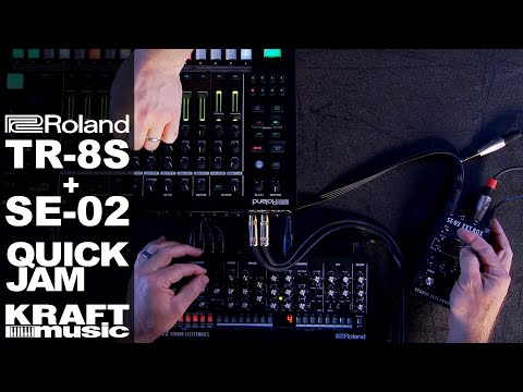 Roland SE-02 + TR-8S - Quick Jam