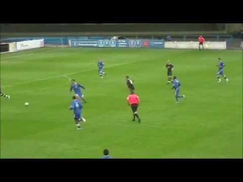 Barcham scores the winner against Gainsborough in 2011