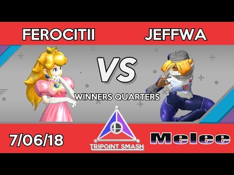 Ferocitii (Peach) vs JeffWa (Sheik) - Tripoint Smash 18 Winner's Quarters
