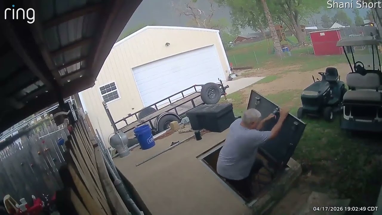 Family Enters Cellar Just Before Tornado Hits || ViralHog