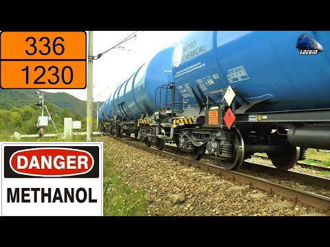 Tren de Marfă LTE cu Metanol 🚫🔥 LTE Methanol Freight Train in Năsăud - 23 September 2022