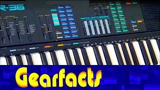 Video thumbnail for Yamaha PSR-36 - Amazing FM capabilities in this old war horse! by Gearfacts