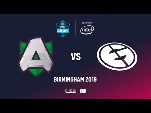 Alliance vs Evil Geniuses, ESL One Birmingham, bo2, game 1 [Mila & Mortalles]
