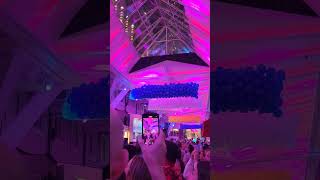 Utopia of the Seas Balloon Drop #utopia #utopiaoftheseas #royalcaribbeancruisevlog #royal caribbean