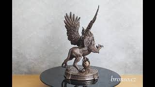 Gryf strážce – mytologická socha, fantasy dekorace Veronese WU77702A4
