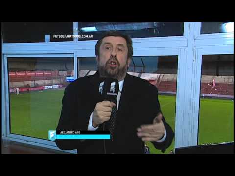 El análisis de Alejandro Apo. Argentinos 2 - San Lorenzo 3. Fecha 21. Primera División 2015