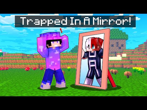 Shivang Got Trapped Inside A Mirror in Minecraft😱