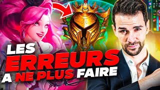 LES ERREURS QUI VOUS EMPECHENT DE MONTER EN ÉLO !