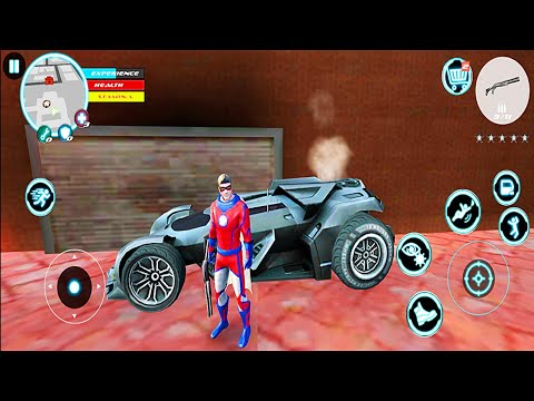 Flying Robot Hero Flying Superhero Robot Rescue Mission