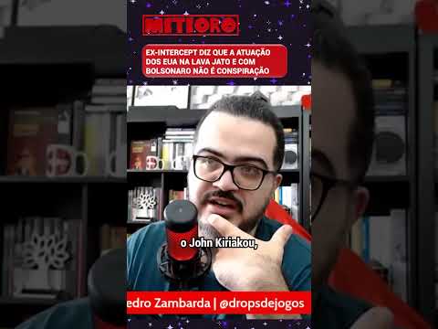 EX INTERCEPT DIZ QUE A ATUAÇÃO DOS EUA NA LAVA JATO E COM BOLSONARO NÃO É CONSPIRAÇÃO
