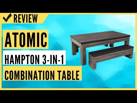 Atomic 7' Hampton 3-in-1 Combination Table Includes Billiards Review